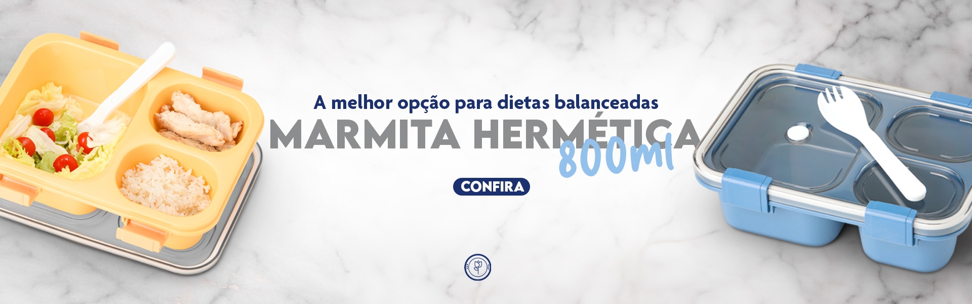 Marmita Hermética 800ml