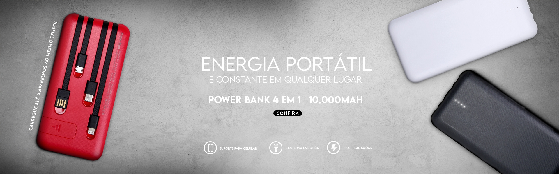 Carregador Portátil